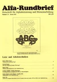 Alfa-Rundbrief Nr. 21 (1992)