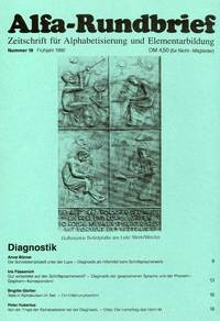 Alfa-Rundbrief Nr. 19 (1992)