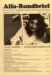 Alfa-Rundbrief Nr. 17/18 (1991)