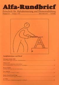 Alfa-Rundbrief Nr. 25 (1994) (Kopien)