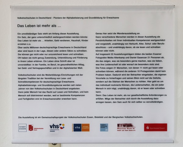 Ausleihe Fotoausstellung: Das Leben ist mehr als...