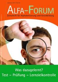 ALFA-FORUM Nr. 86 (2014)