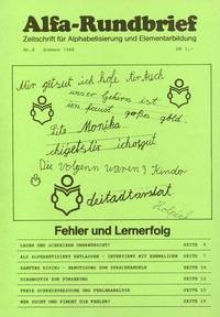 Alfa-Rundbrief Nr. 8 (1988)