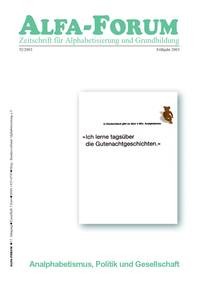 ALFA-FORUM Nr. 52 (2003)